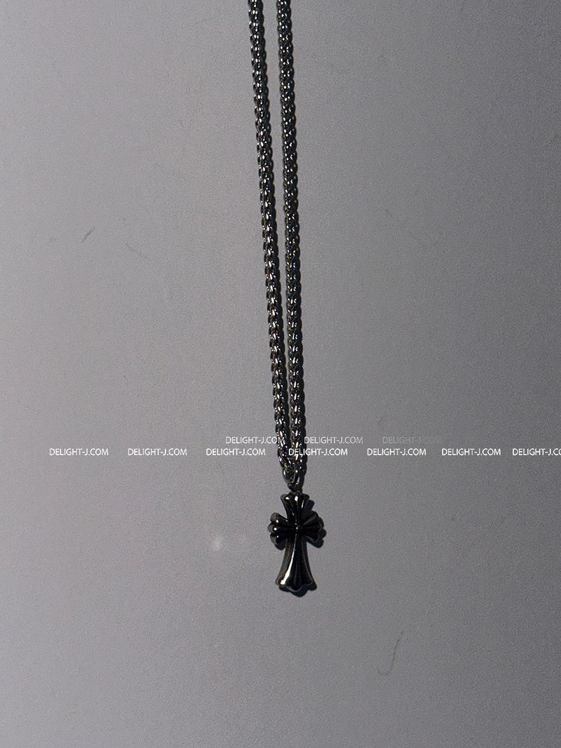 chrome surgical long-necklace