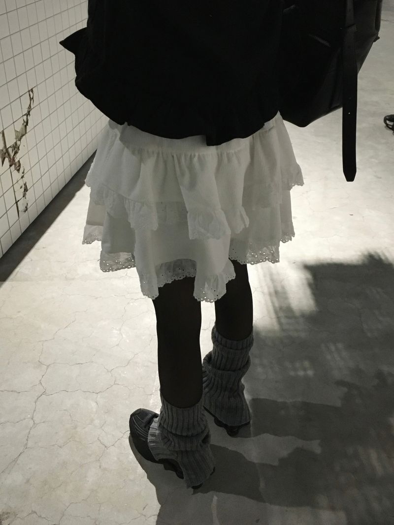 Slit Wave Golji Leg Warmers (3c)