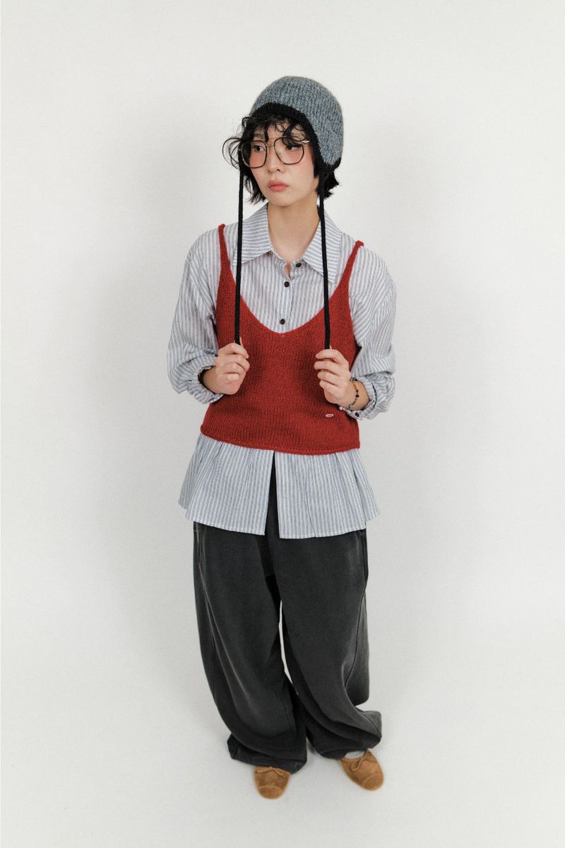 Teak Earflap Beanie (5color)