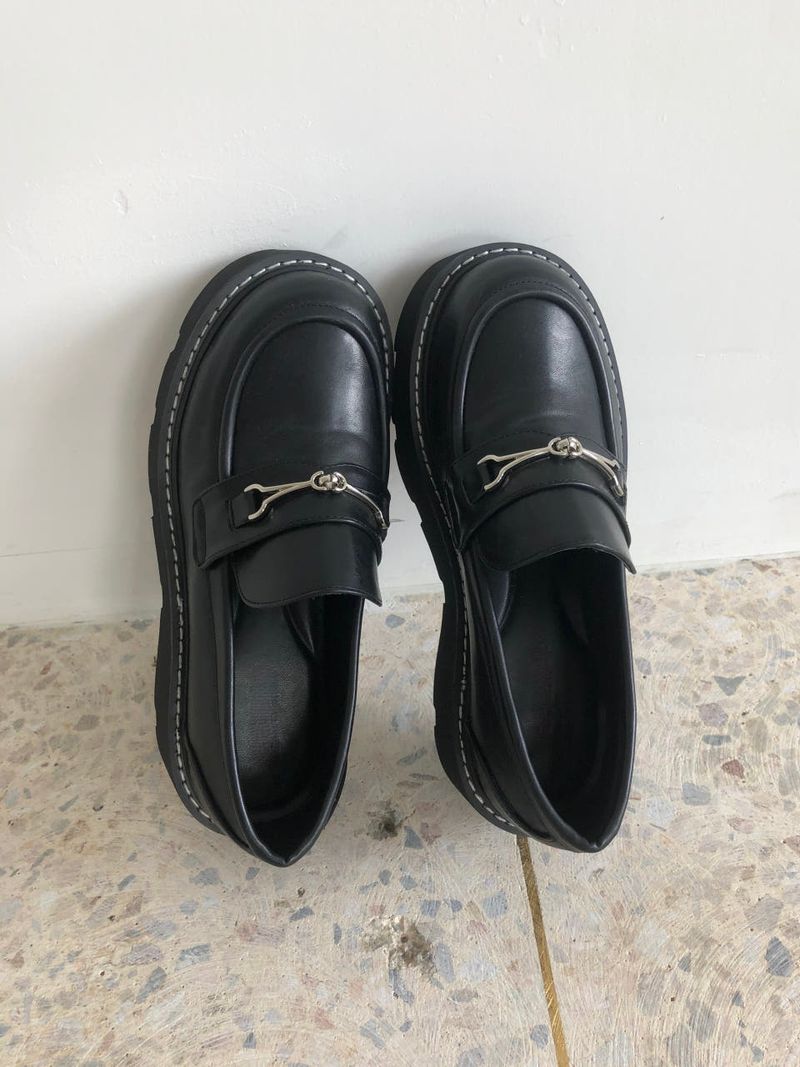 Stitch Platforms Loafers