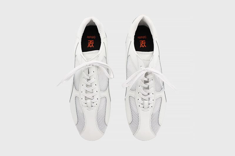 [Lab Series] Spider Leather Sneakers White