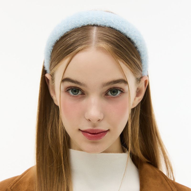 Glitter Fur Volume Hairband 