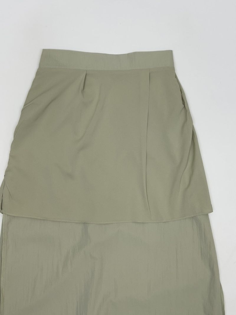 Elliott Nylon Long Skirt