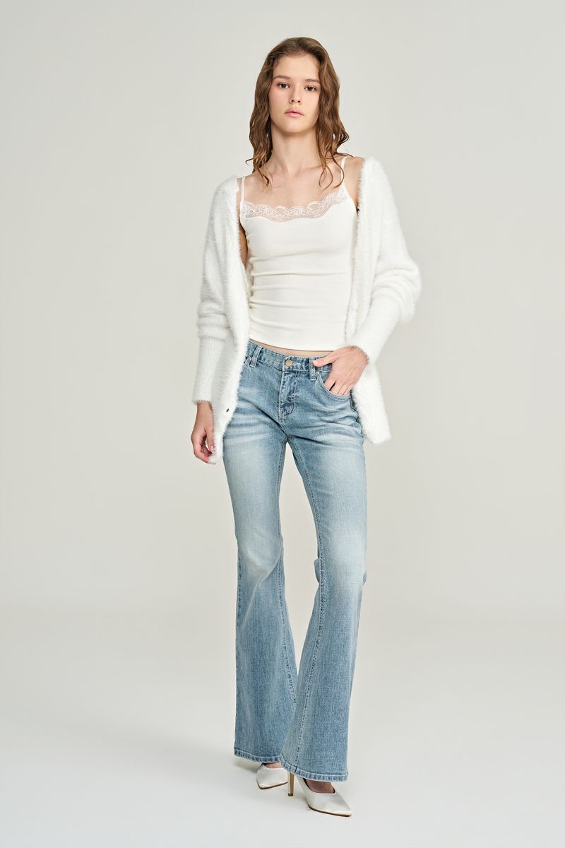 Stella bootcut jeans, Cloud Blue