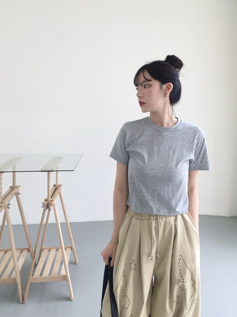 Daily Crop Short Sleeve (10c)