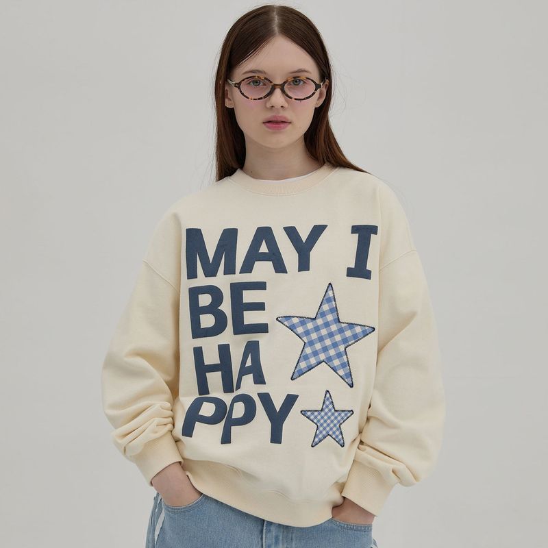 WaiKei（ワイケイ）の「MAY I BE HAPPY Sweatshirt（Tops）」
