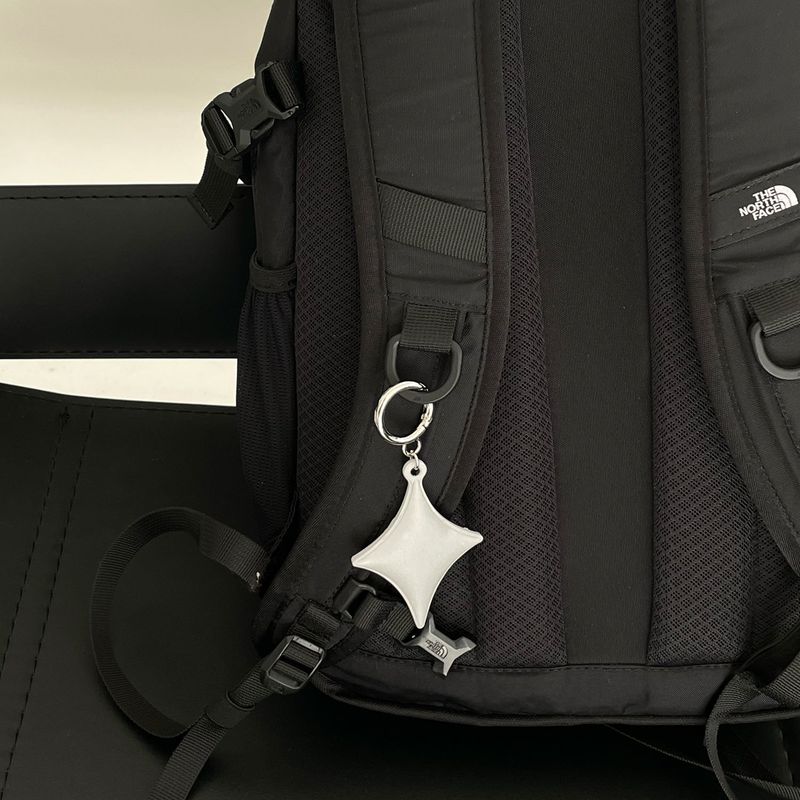 starry mirror keyring 