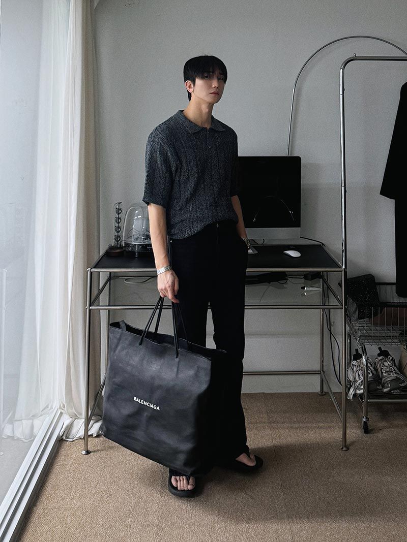 ASCLO Bootcut Black Jeans