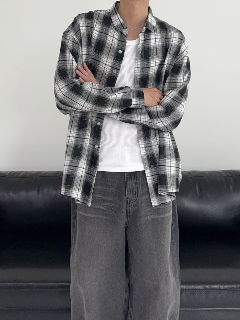 [MADE] Urban Mood Wool Over Check Shirt (6C)