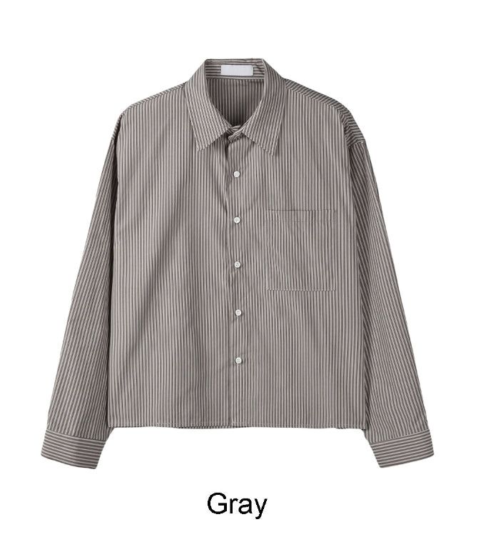Meden Striped Cotton Shirt