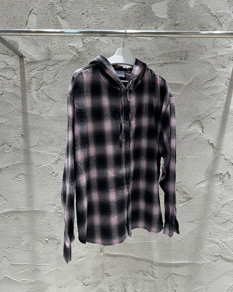 Plan check hood shirt