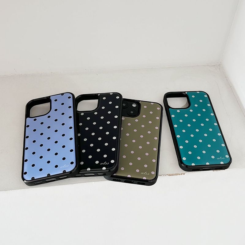 dot epoxy bumper case(mint)