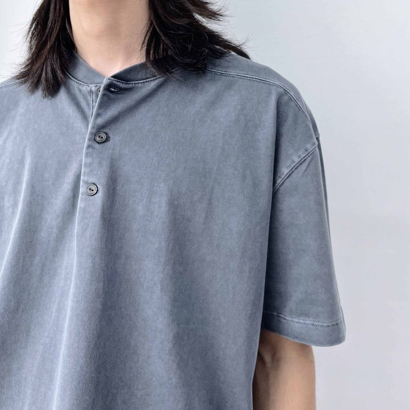 Dark Haze Henley Shirt