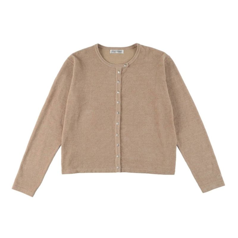 Gloss knit cardigan