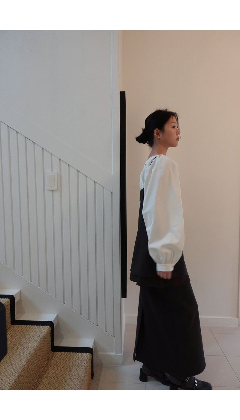 Solitude wool bustier (2C)