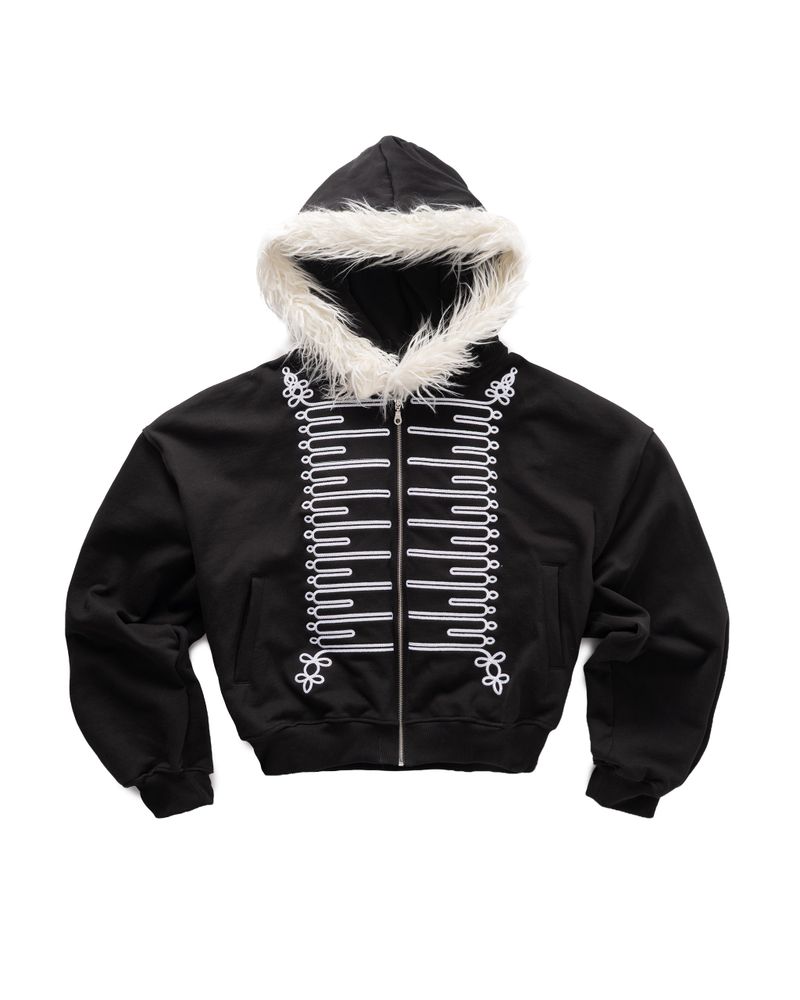 Napoleon Fur Hoodie Zip