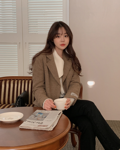 [SHOPPERMADE] Wool Premium Jacket (2color)