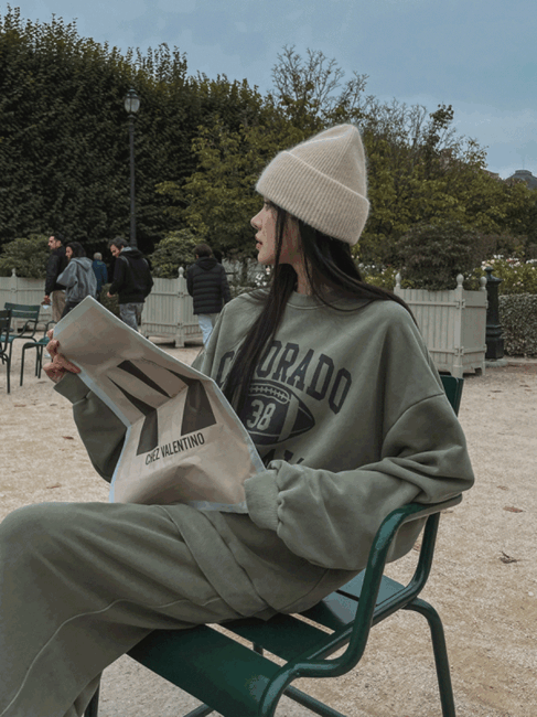 ULAN（ユレン）の「Colorado Pigment Printed Sweatshirt（Tops）」
