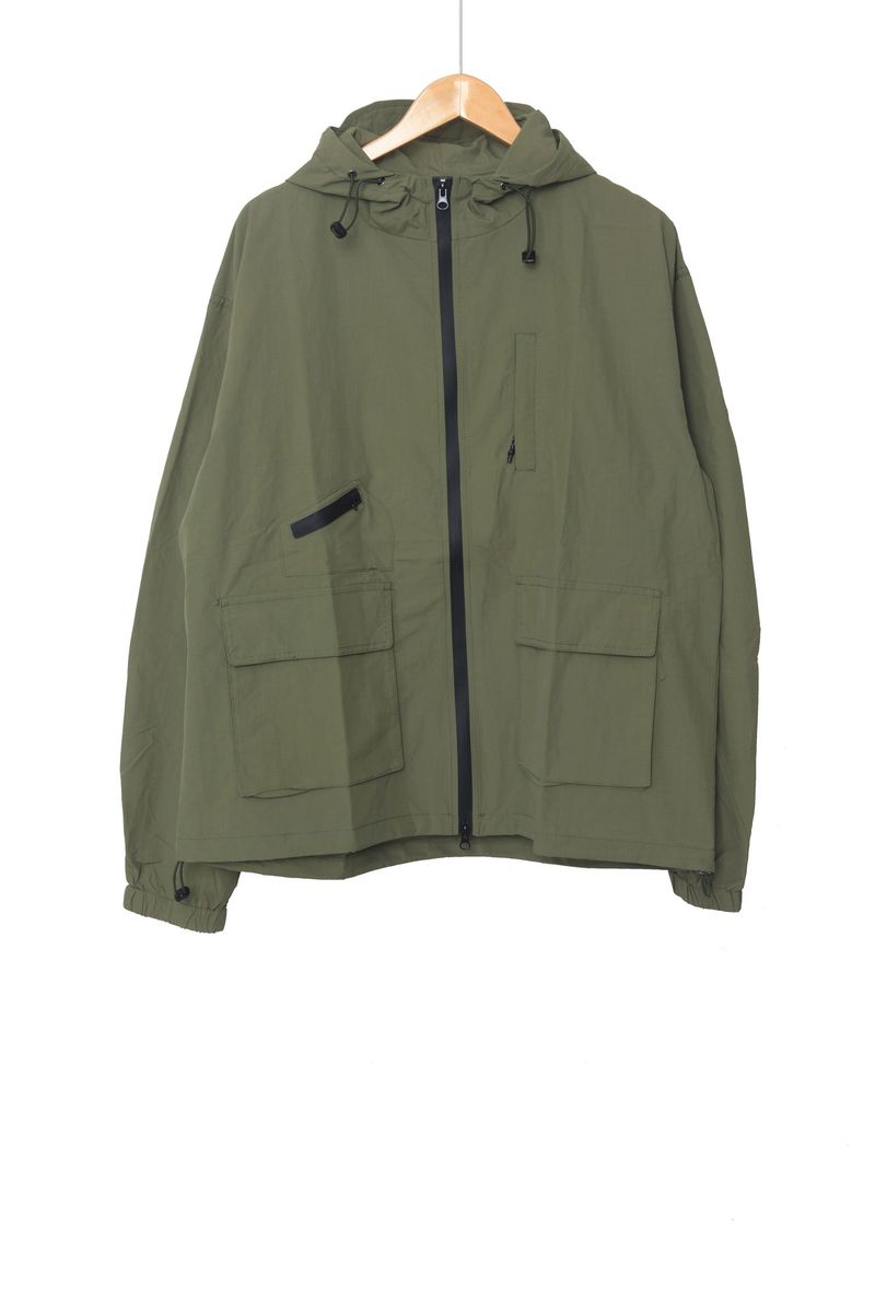 Pocket Hooded Windbreaker