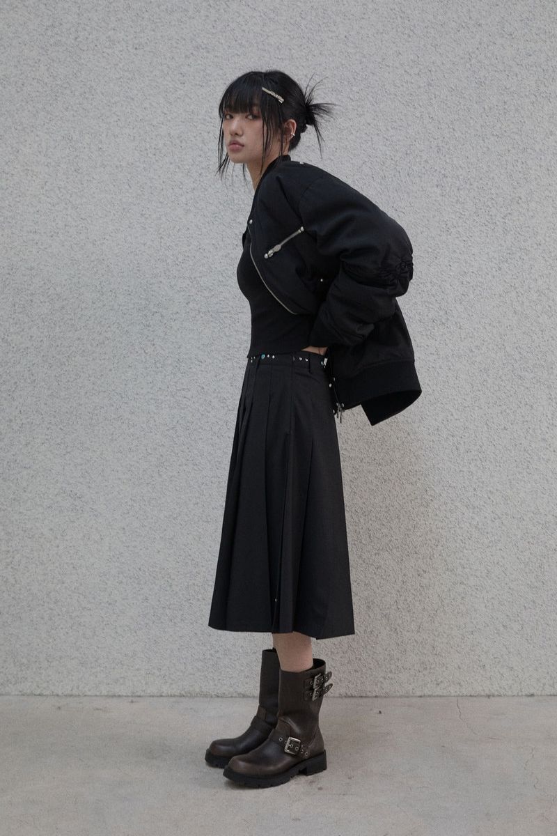 Zigzag Shirring MA-1