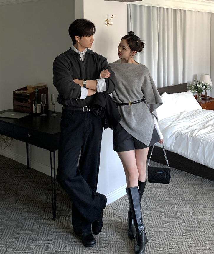 Vice Cashmere Knit Cape / 5 colors