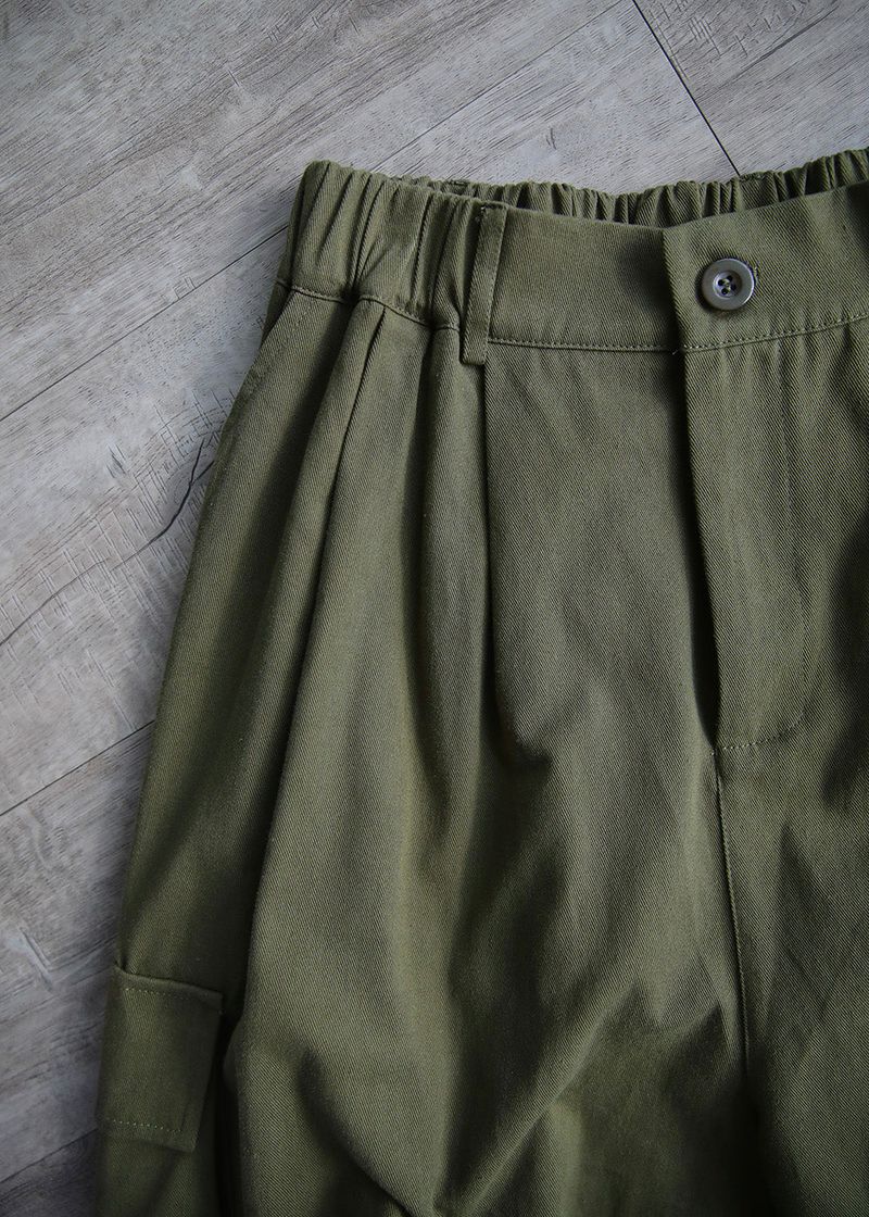 NA 3D CARGO COTTON PANTS