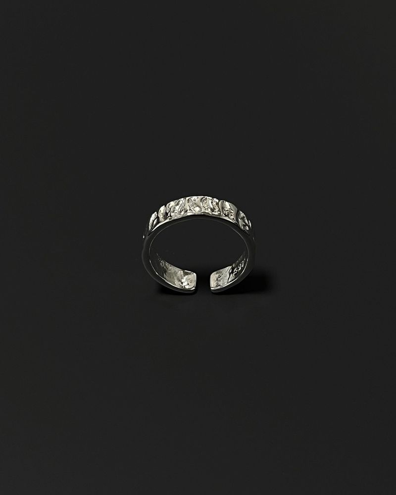wrinkle ring (925silver)