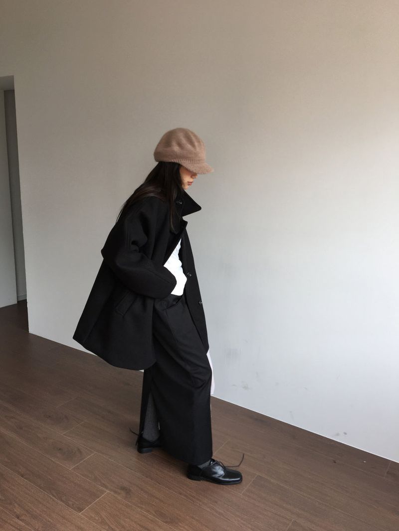 Angora Knit Beret (3color)
