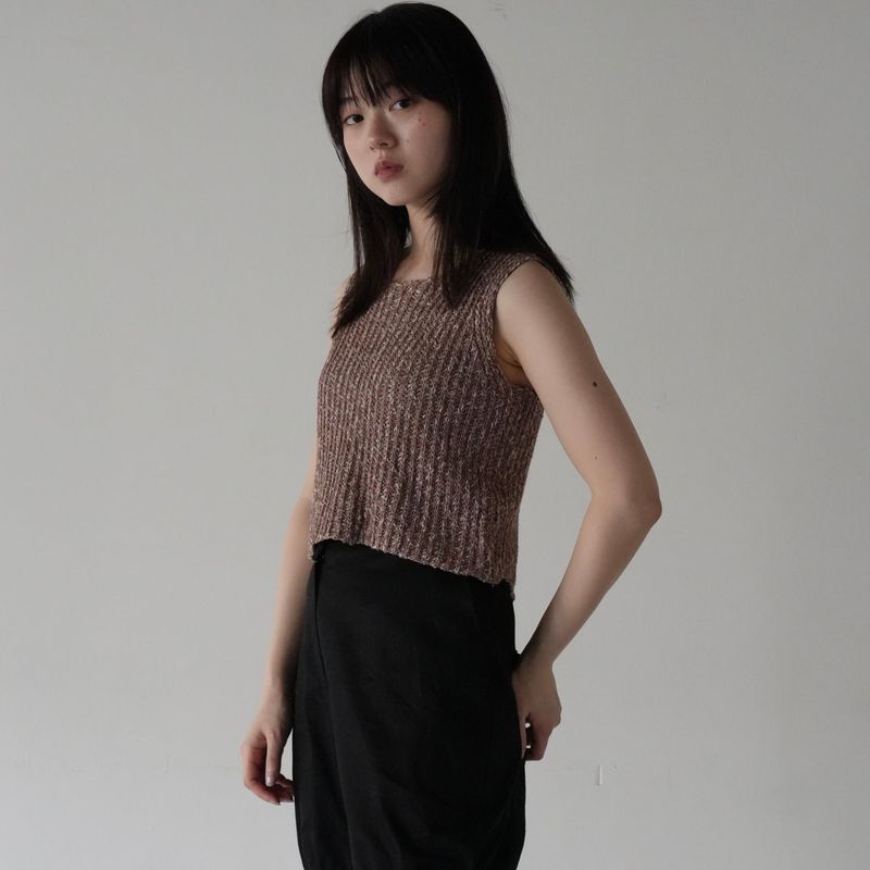 knit tank top