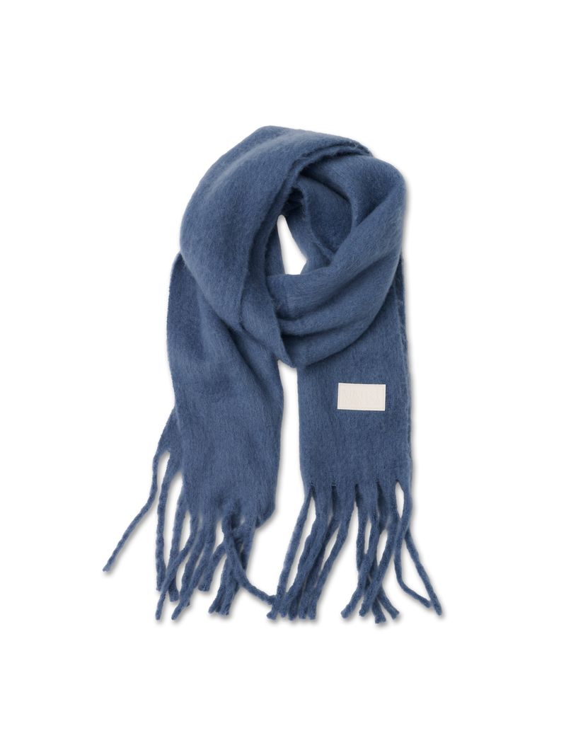 visual solid muffler [blue]
