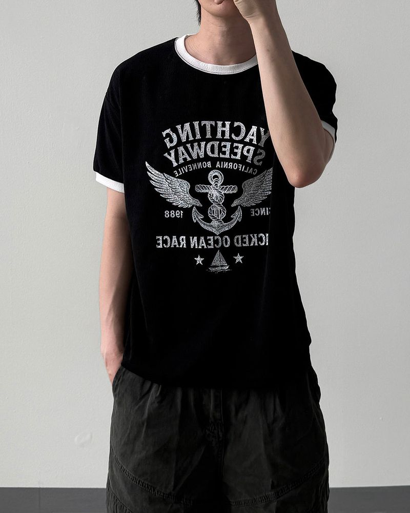 VELORA REGULAR RINGER SHORT SLEEVE