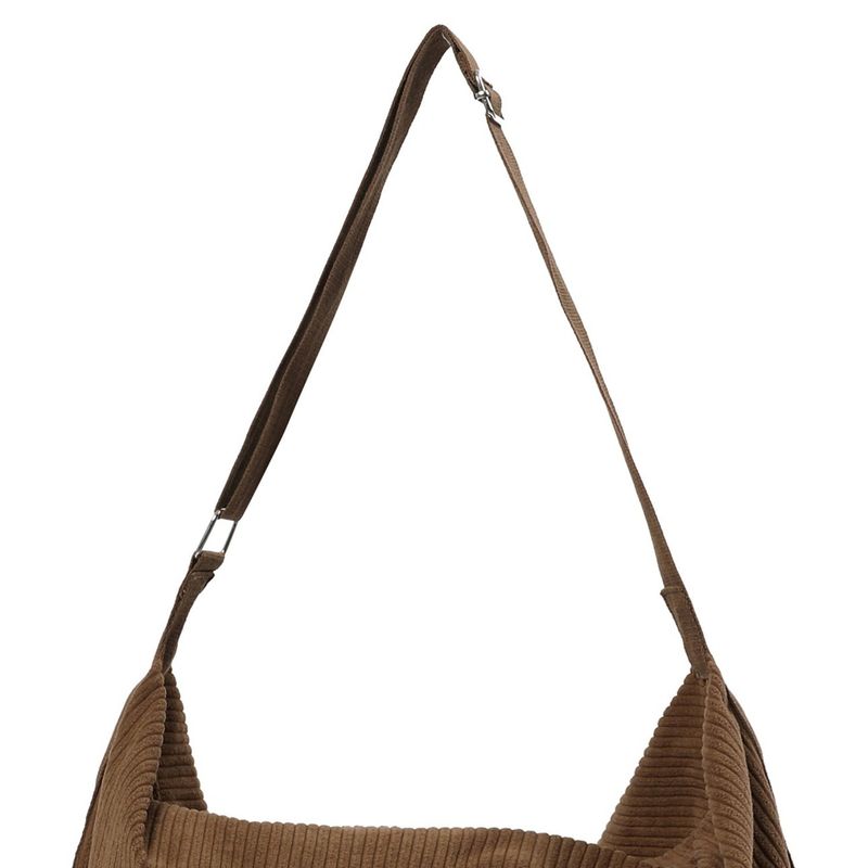 SOFT CORDUROY CROSS BAG (4COLOR)