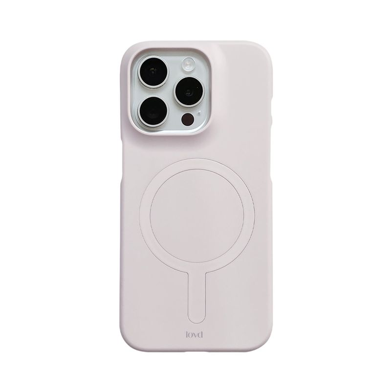 LOVD（ラブド）の「[MADE] ミルキーピンクスマホケース (magsafe & matte hard)（スマホグッズ/小物）」