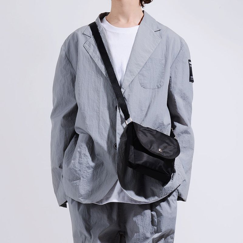 PIECEMAKER（ピースメーカー）の「NYLON MINI BAG (BLACK)（Bags）」