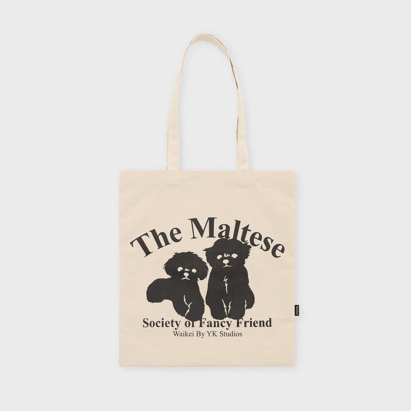 WaiKei(ワイケイ)の「Maltese silhouette ecobag(Bags)」