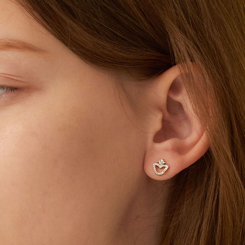 noonoofingers(ヌヌフィンガース)の「silver925post Freesia Earrings(Accessories)」