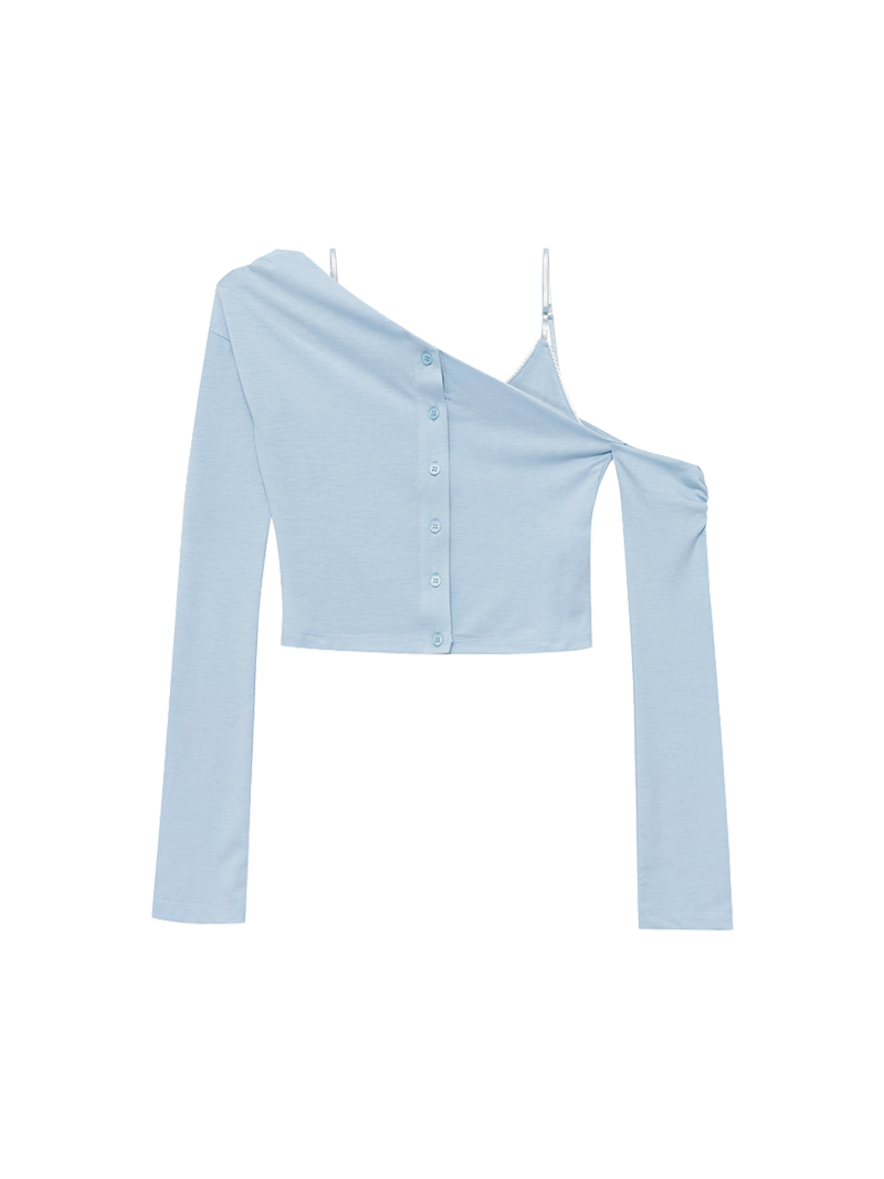 Yui cardigan set (Blue)