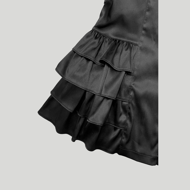 FRILL MAXI SKIRT