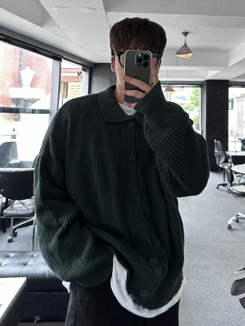 never dori loosefit kara cardigan