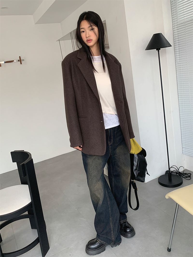 WOOL 3OZ DADDY JACKET (4COLOR)