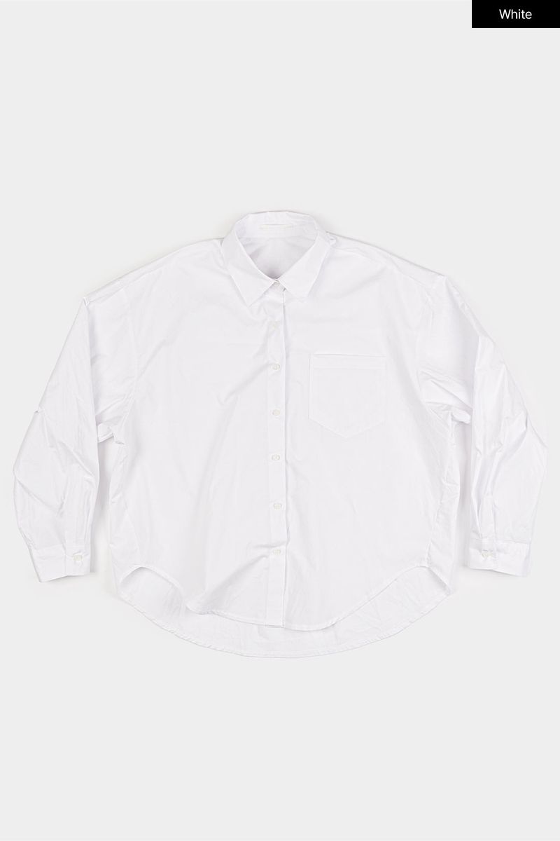 Solone basic cotton shirt