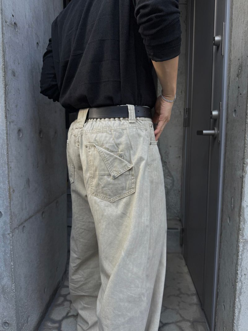 Baki herringbone balloon pants