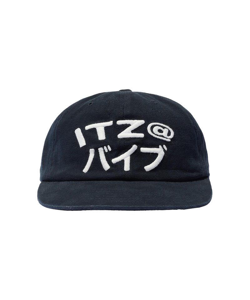 ITZAVIBE（イッザバイブ）の「MIX LOGO CAP - NAVY（Hats）」