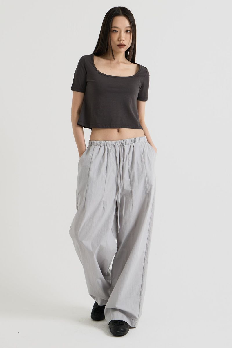 Reversible T-shirt, Charcoal