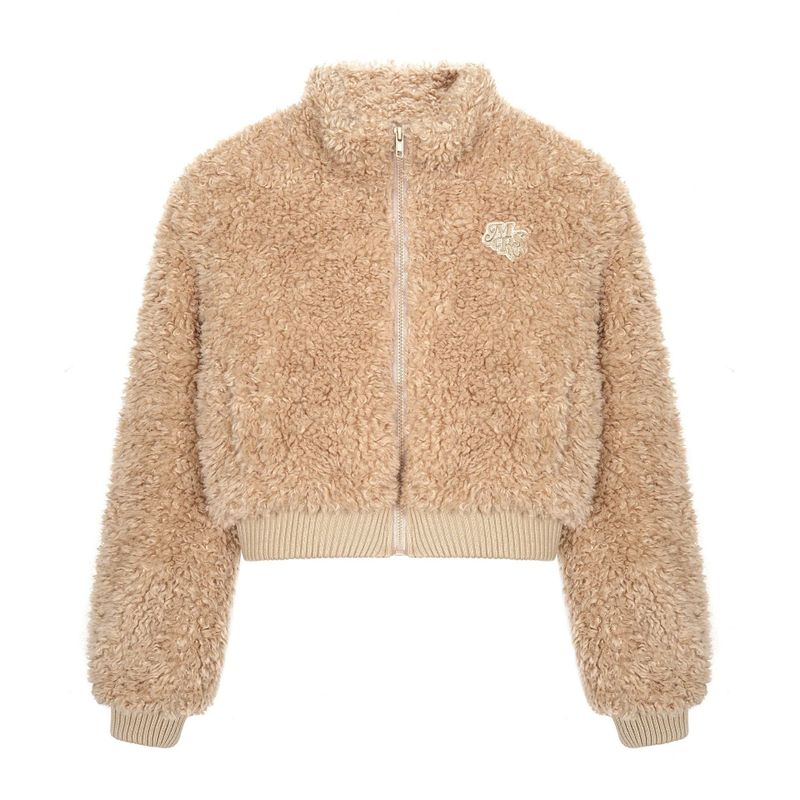 Cozy&Kitsch（コージーアンドキッチ）の「Muffin Curl Fleece High Neck Jumper 233667777（Jackets/Outerwear）」