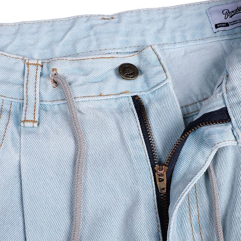 MBSRCOPT103 MID90 BAGGY DENIM PANTS ICEBLUE