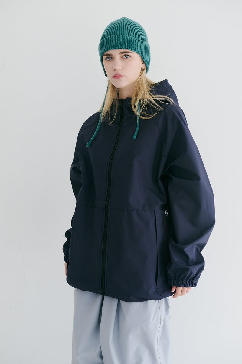 BSRABBIT(ビエスラビット)の「BSR2223FWJK071 FRS 3L HOODED JACKET NAVY(Jackets/Outerwear)」