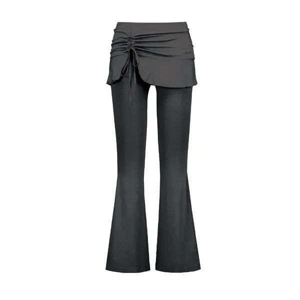 BELLE SKIRT-PANTS [BLACK]