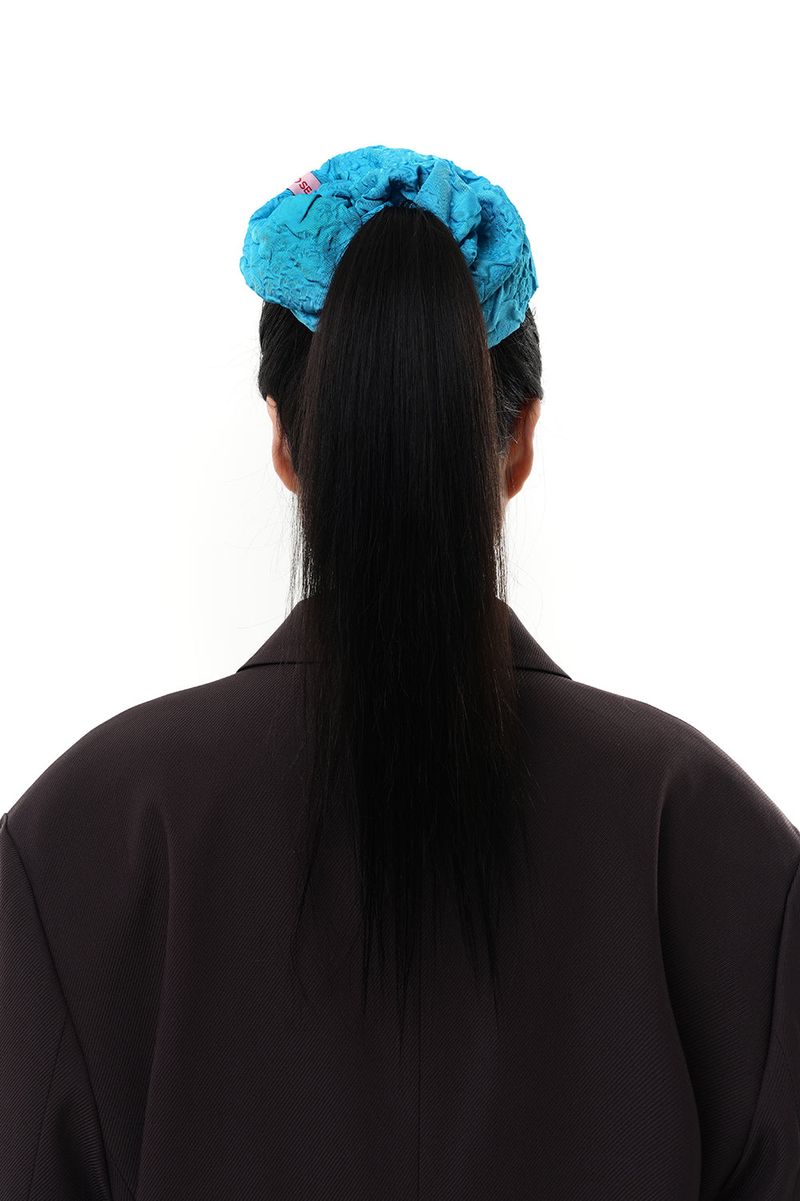 FLUFFY SCRUNCH / BLUE