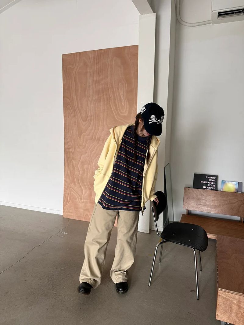 basic cotton pants